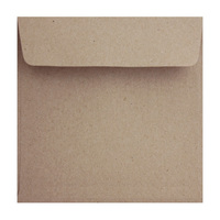 100 pack - 150 x 150mm Square - Botany Natural Envelopes