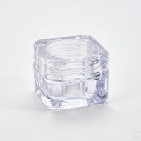 3g Clear Jars - pack of 30