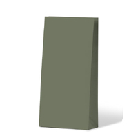 25 PACK MEDIUM - OLIVE- Paper Gift / Party Bags