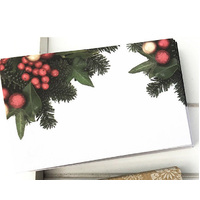 Christmas Gift Cards - 50 pack - RED BERRIES