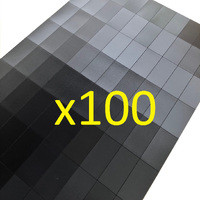 x100 Adhesive Magnet Pieces 