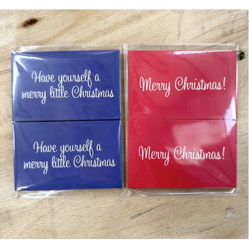 Christmas Message Gift Cards