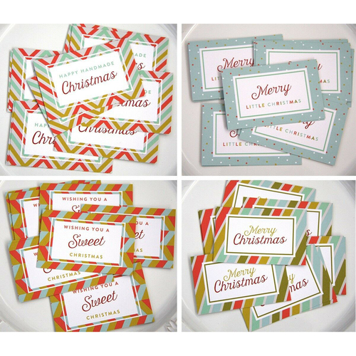 Vintage Christmas Gift Cards